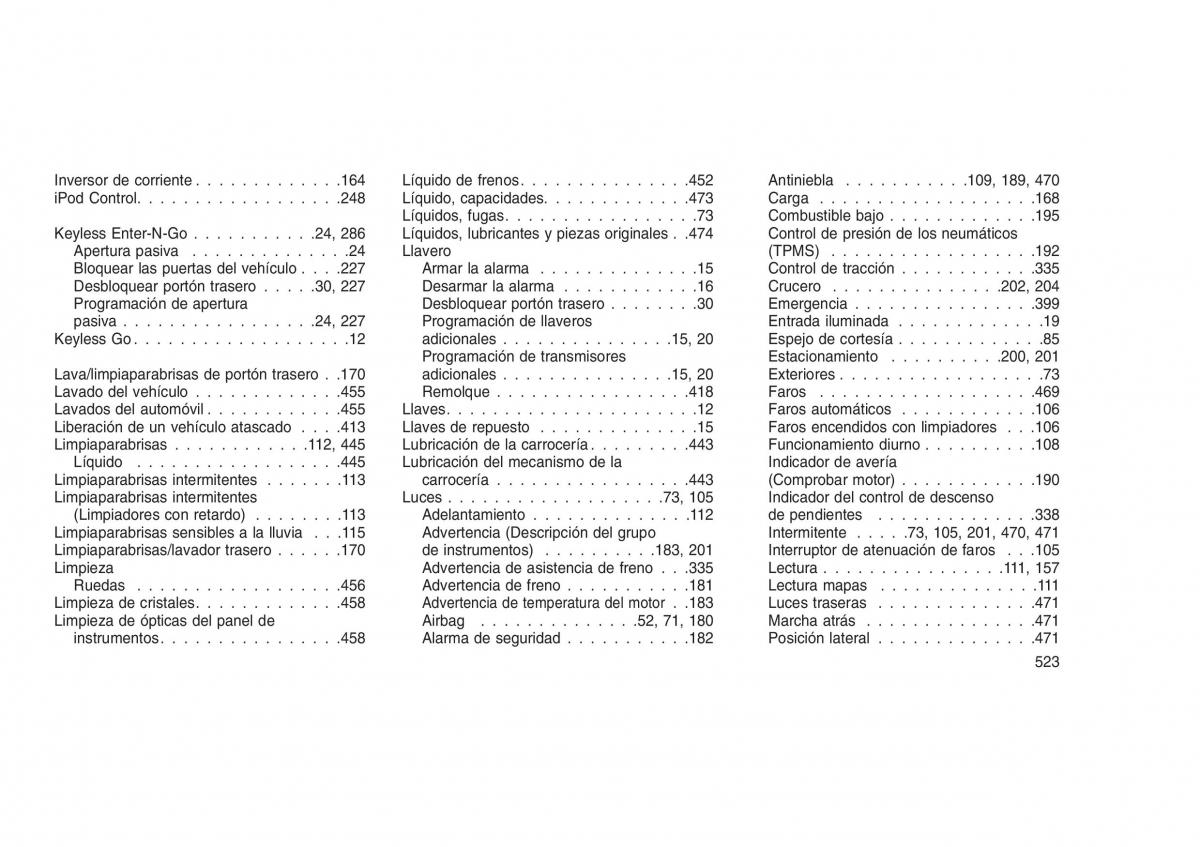 Jeep Grand Cherokee WK2 WH2 manual del propietario / page 527