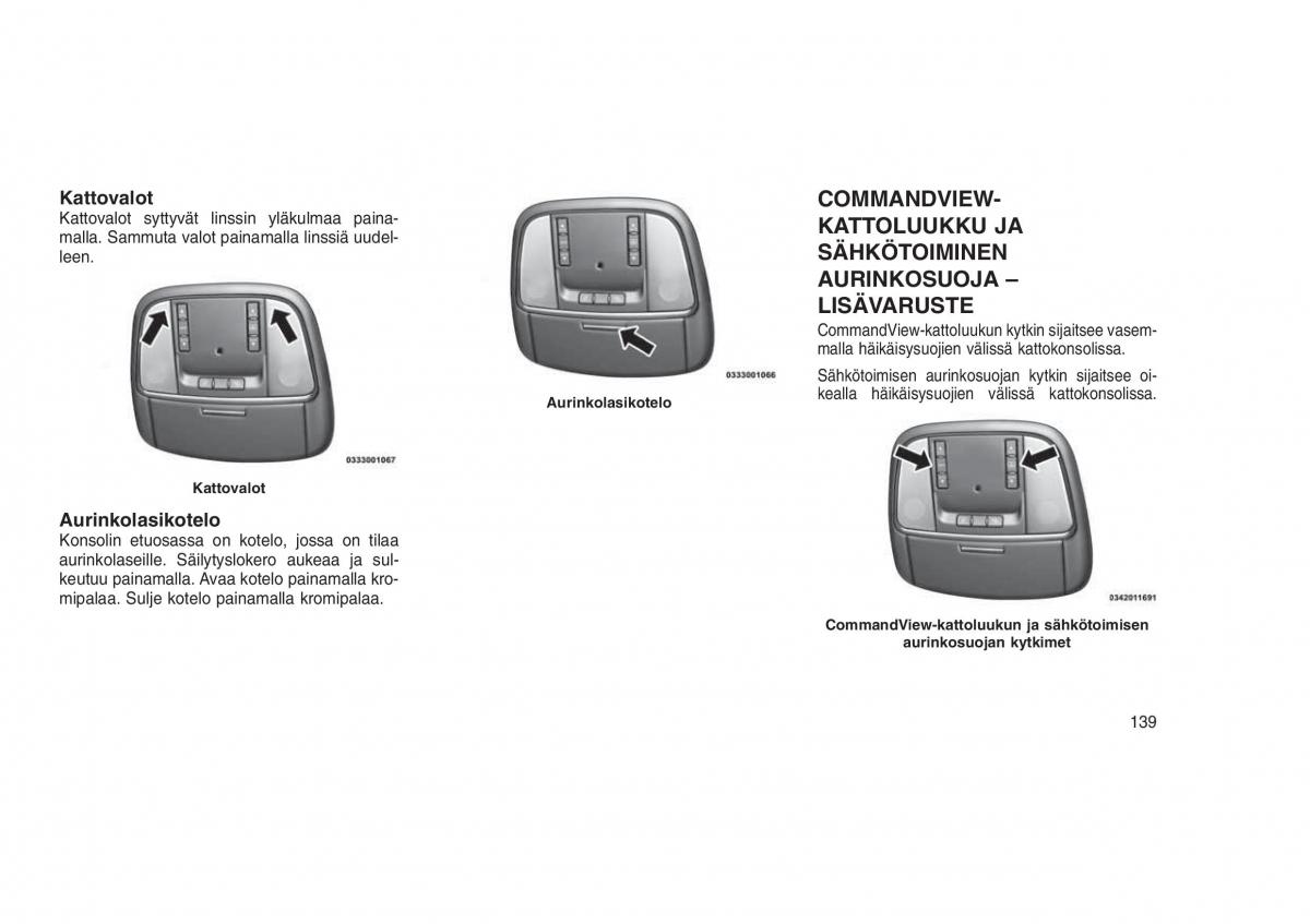 Jeep Grand Cherokee WK2 WH2 omistajan kasikirja / page 143