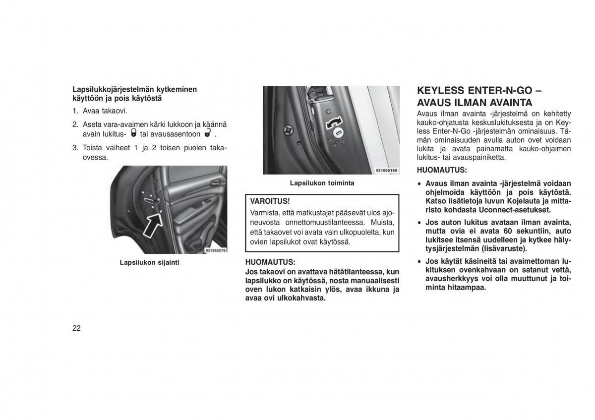 Jeep Grand Cherokee WK2 WH2 omistajan kasikirja / page 26