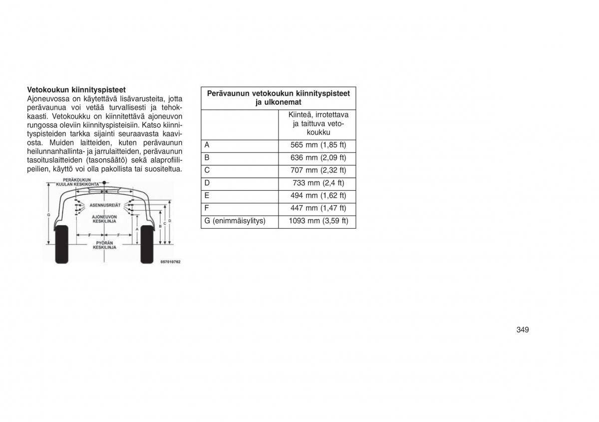 Jeep Grand Cherokee WK2 WH2 omistajan kasikirja / page 353