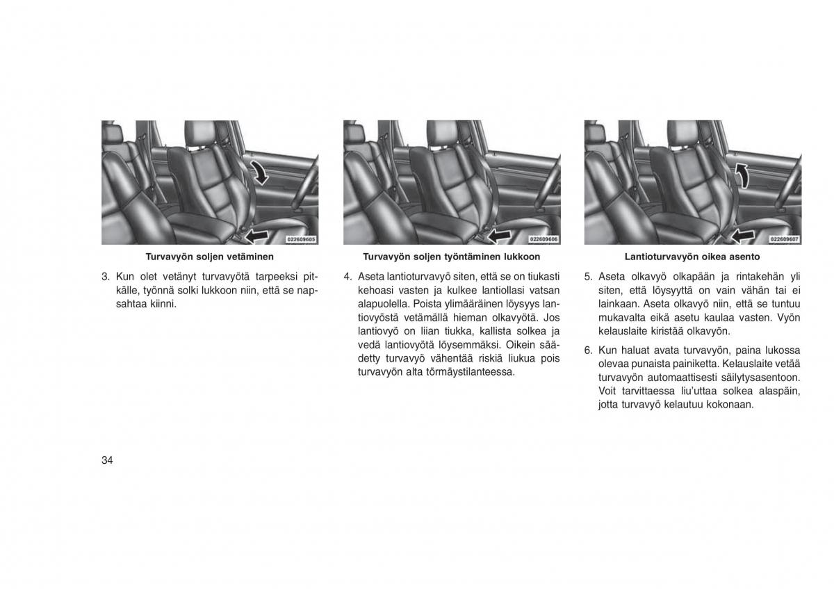 Jeep Grand Cherokee WK2 WH2 omistajan kasikirja / page 38