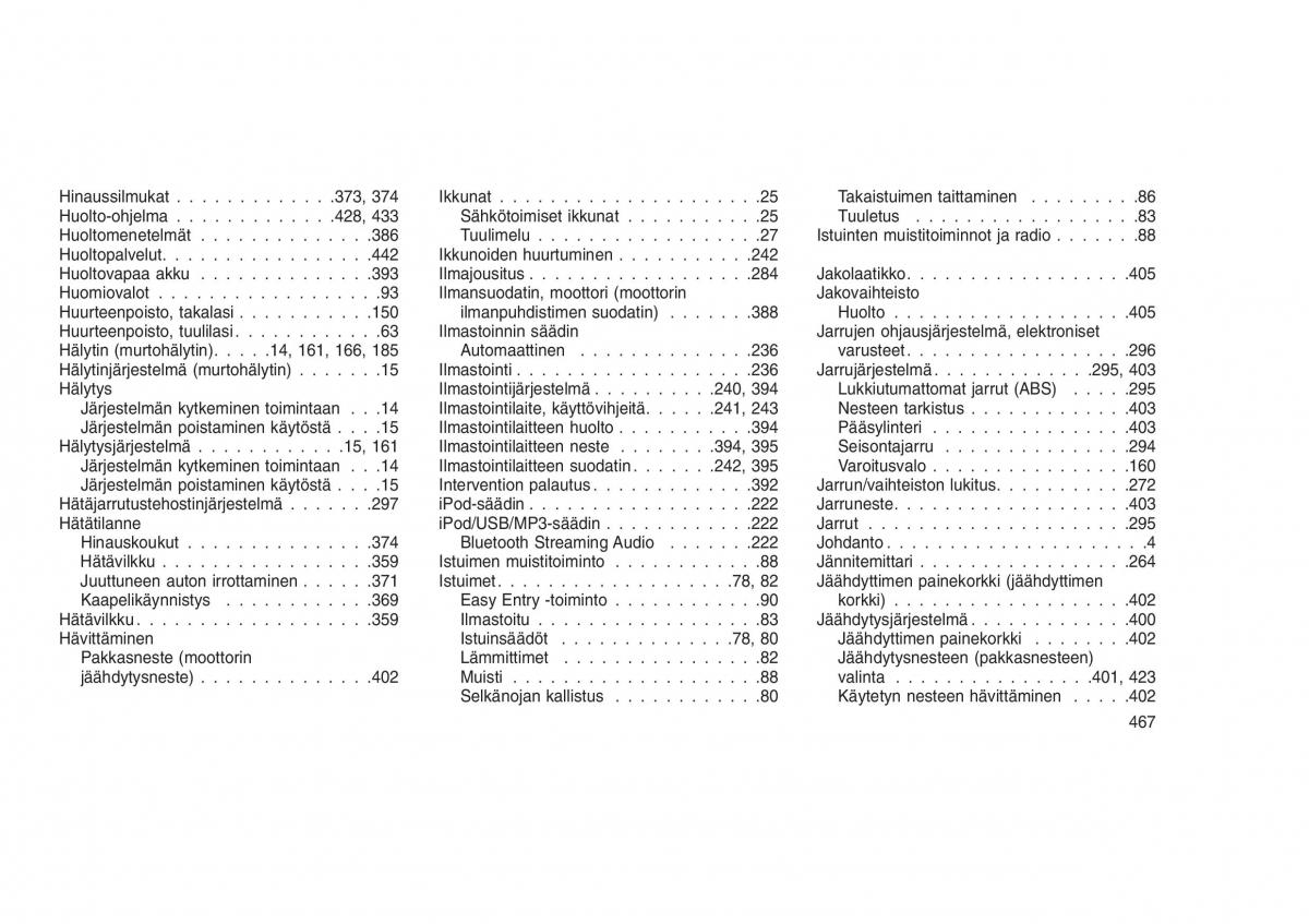 Jeep Grand Cherokee WK2 WH2 omistajan kasikirja / page 471