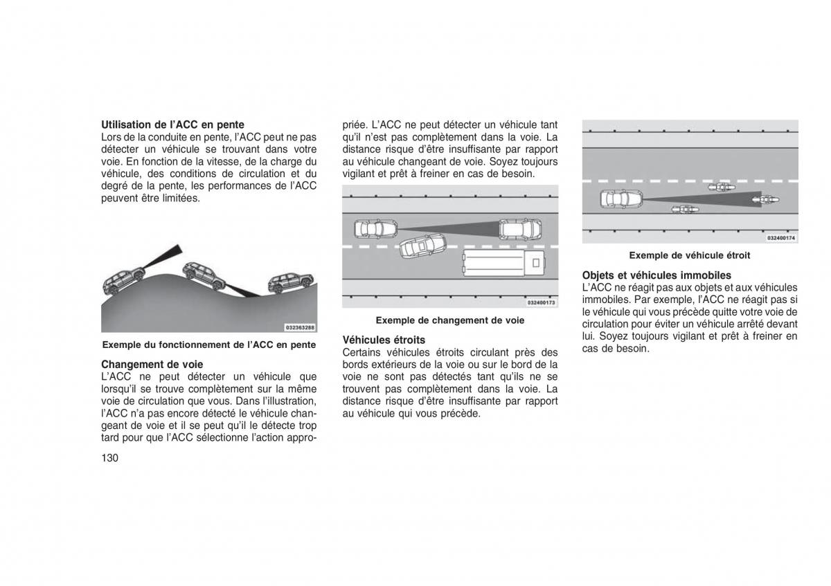 Jeep Grand Cherokee WK2 WH2 manuel du proprietaire / page 134