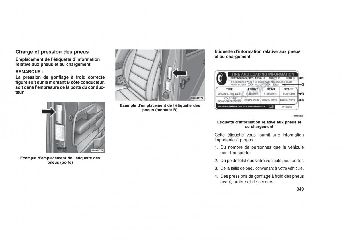 Jeep Grand Cherokee WK2 WH2 manuel du proprietaire / page 353