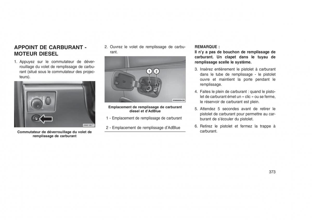 Jeep Grand Cherokee WK2 WH2 manuel du proprietaire / page 377