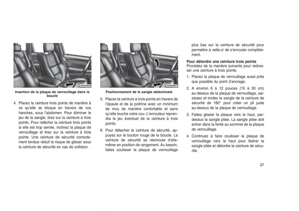 Jeep Grand Cherokee WK2 WH2 manuel du proprietaire / page 41