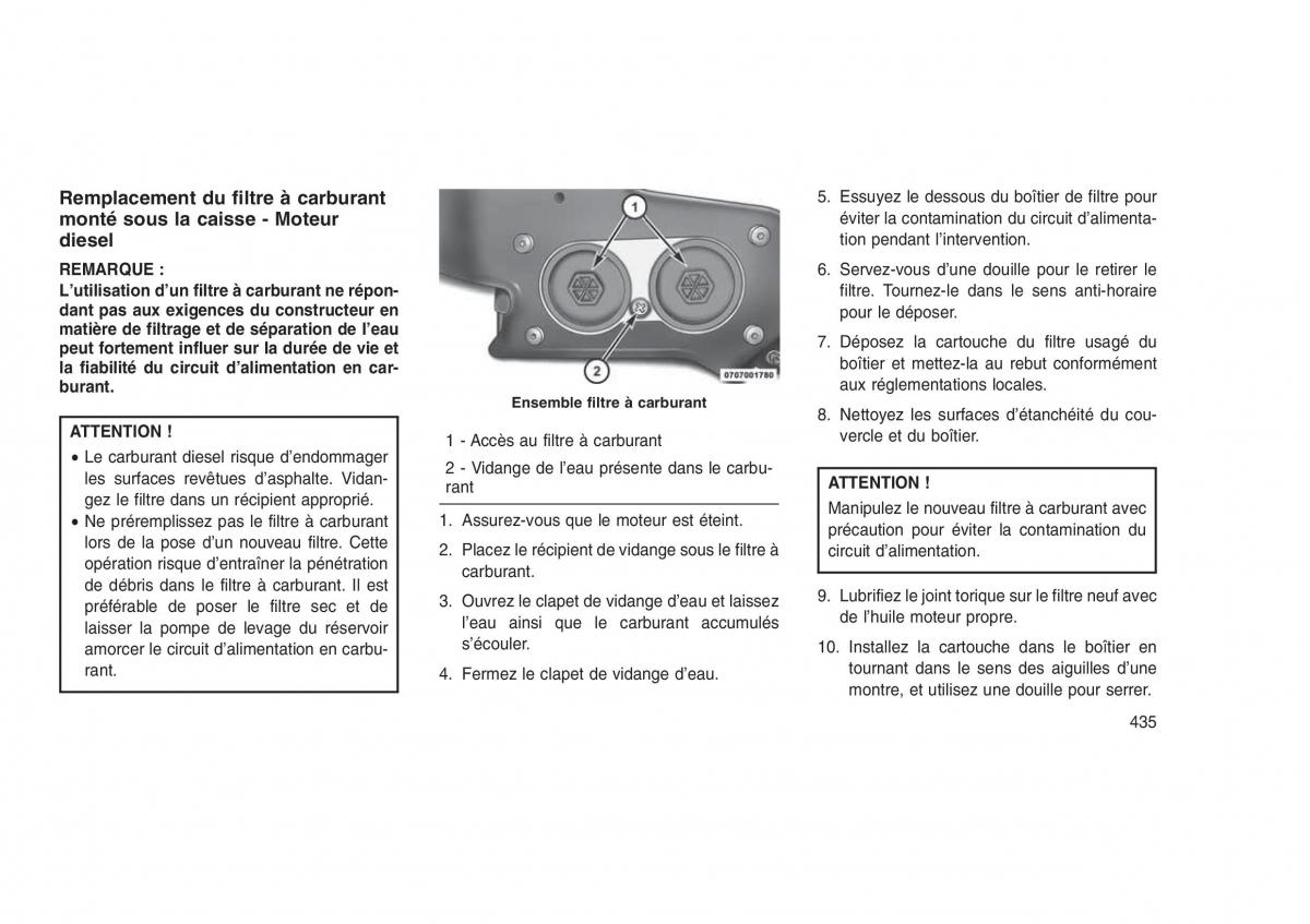 Jeep Grand Cherokee WK2 WH2 manuel du proprietaire / page 439