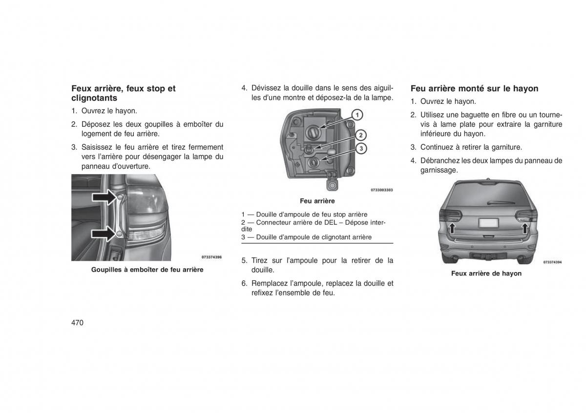 Jeep Grand Cherokee WK2 WH2 manuel du proprietaire / page 474