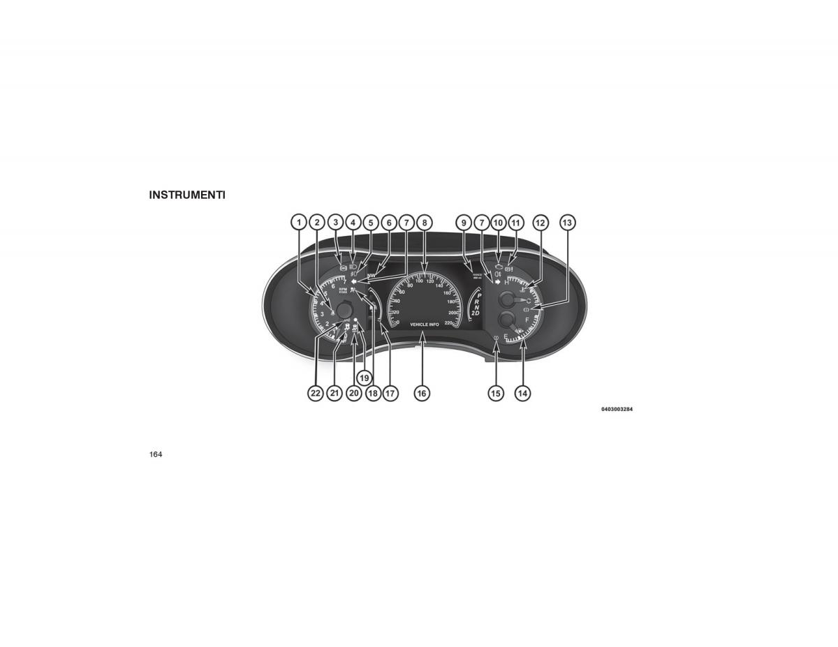 Jeep Grand Cherokee WK2 WH2 vlasnicko uputstvo / page 168