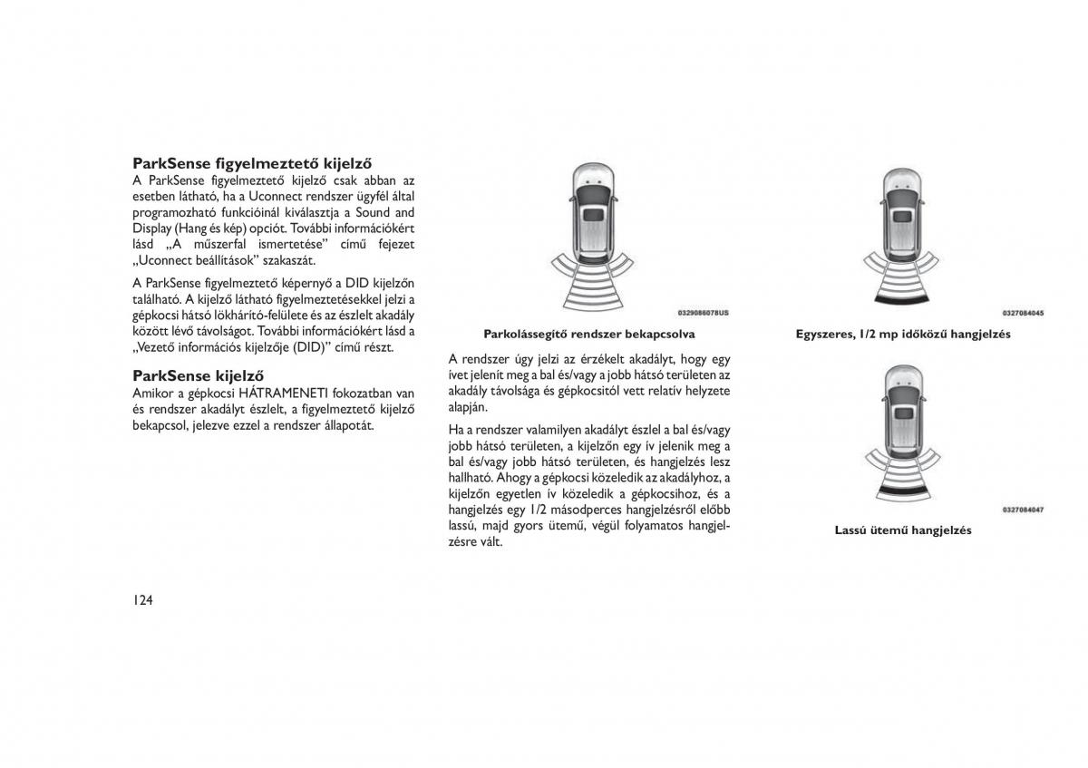 Jeep Grand Cherokee WK2 WH2 Kezelesi utmutato / page 128