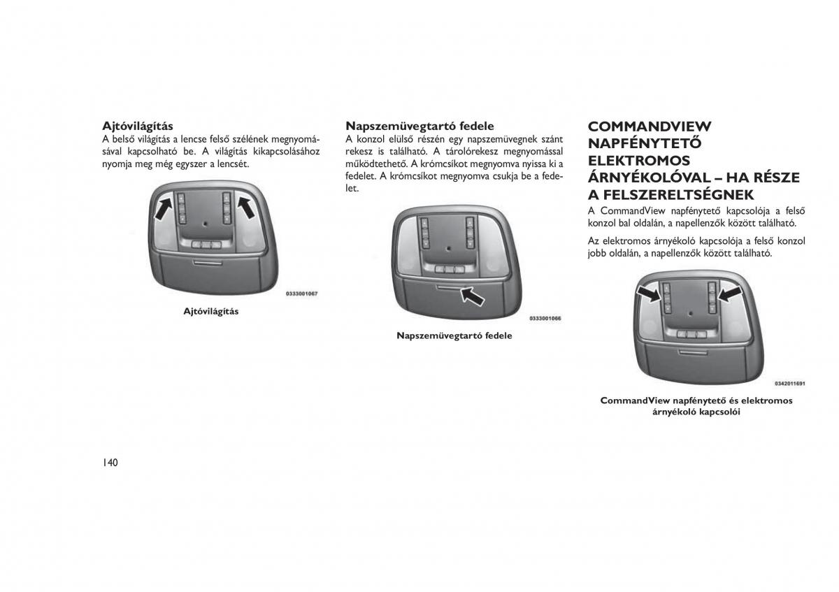 Jeep Grand Cherokee WK2 WH2 Kezelesi utmutato / page 144