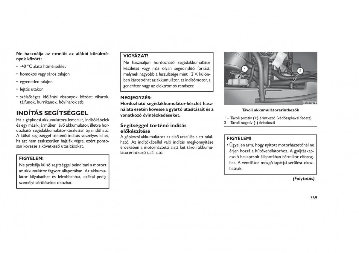 Jeep Grand Cherokee WK2 WH2 Kezelesi utmutato / page 373