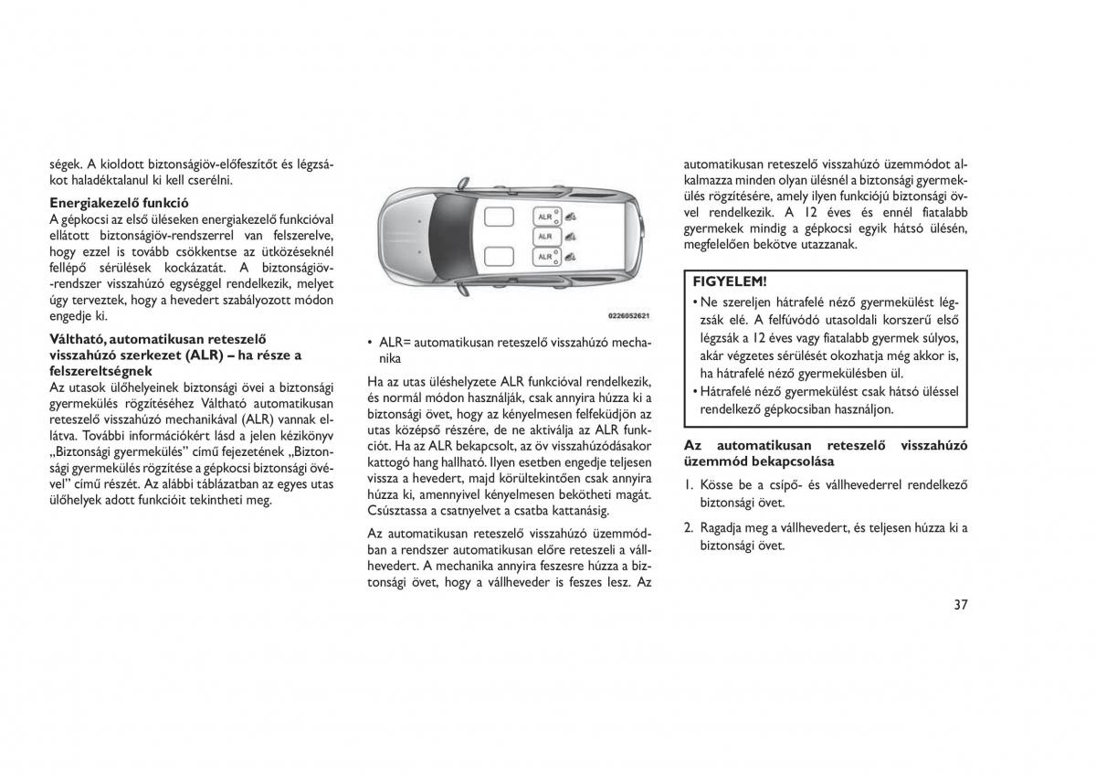 Jeep Grand Cherokee WK2 WH2 Kezelesi utmutato / page 41