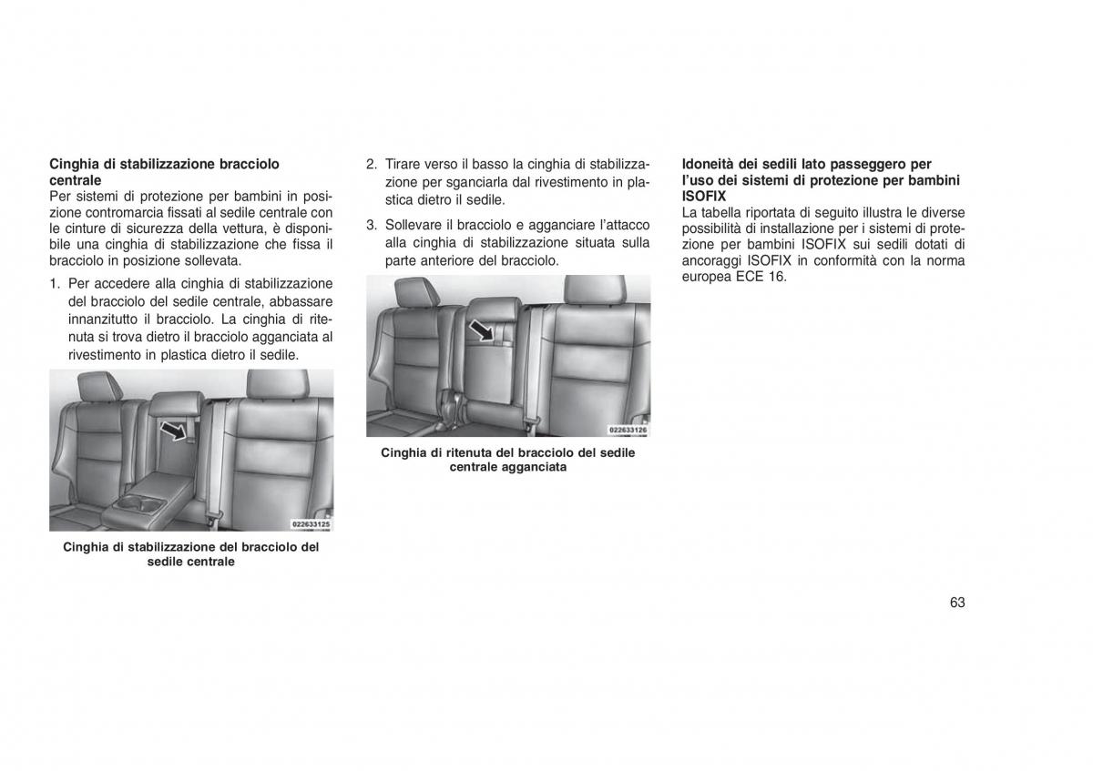 Jeep Grand Cherokee WK2 WH2 manuale del proprietario / page 67