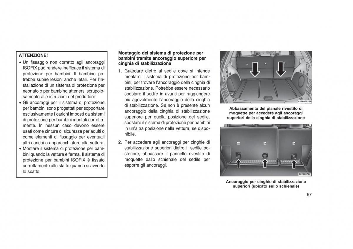 Jeep Grand Cherokee WK2 WH2 manuale del proprietario / page 71