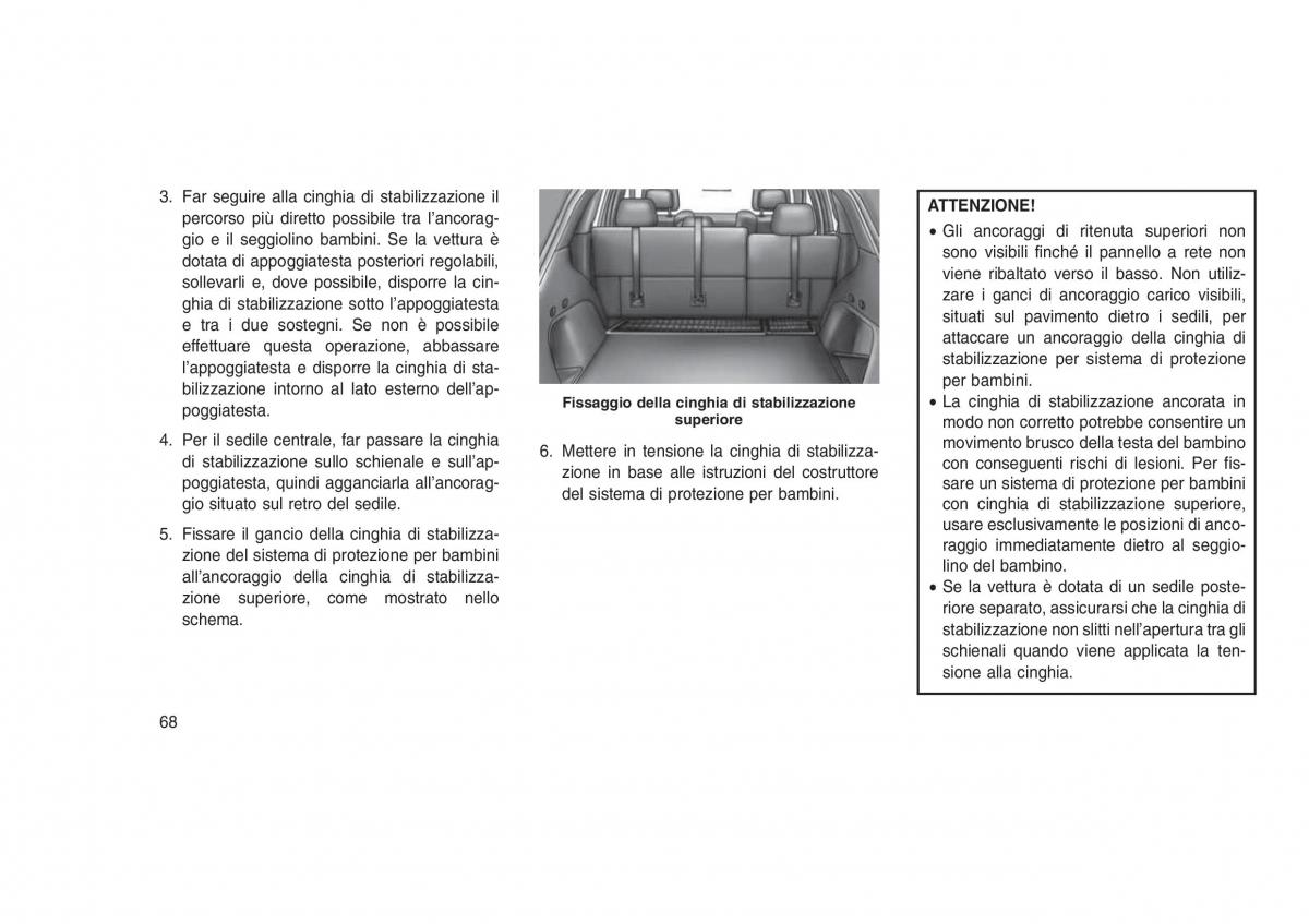 Jeep Grand Cherokee WK2 WH2 manuale del proprietario / page 72