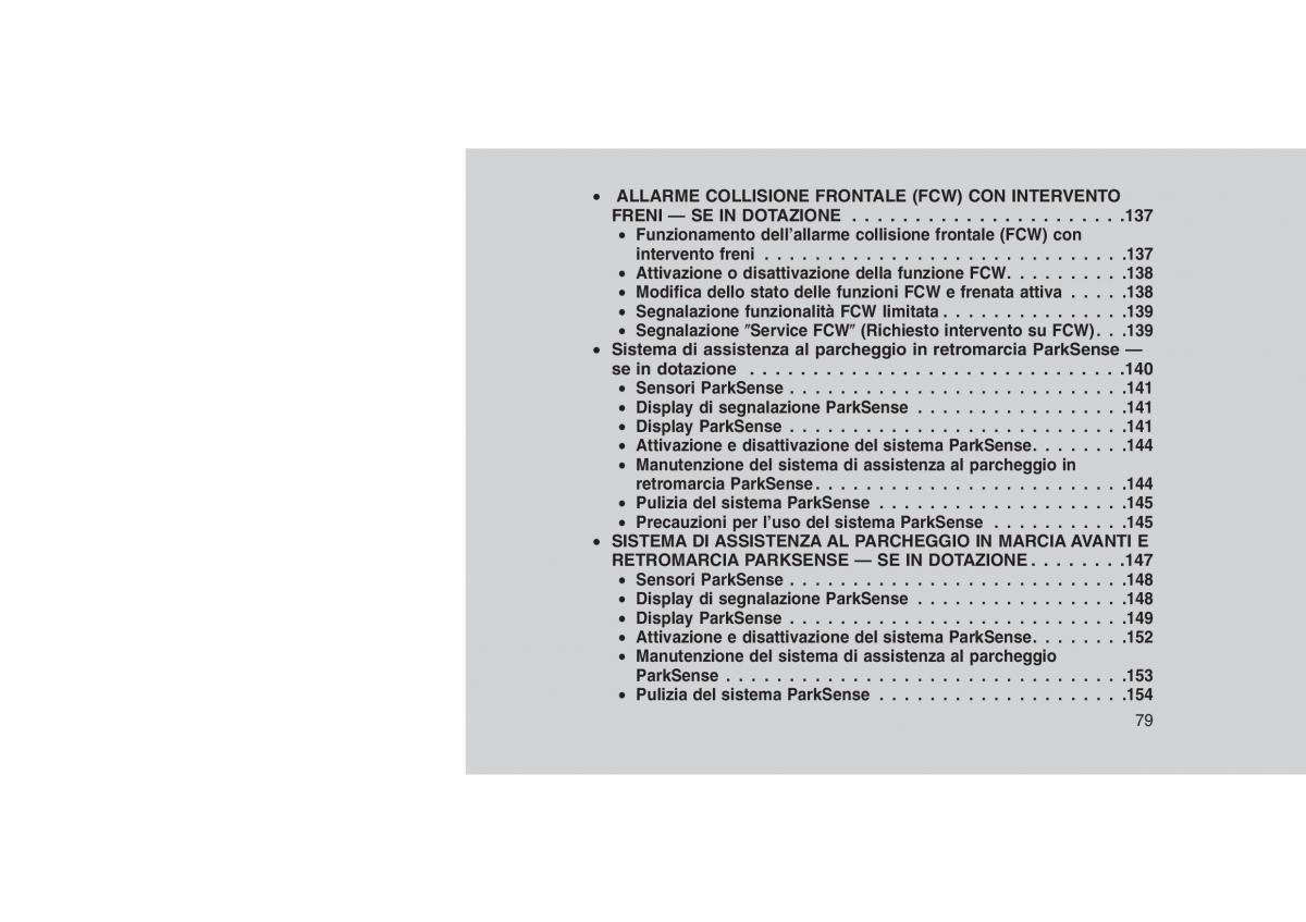 Jeep Grand Cherokee WK2 WH2 manuale del proprietario / page 83