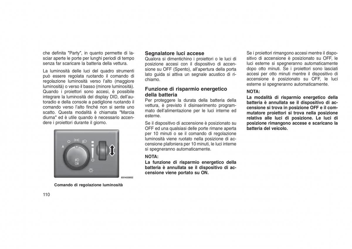 Jeep Grand Cherokee WK2 WH2 manuale del proprietario / page 114