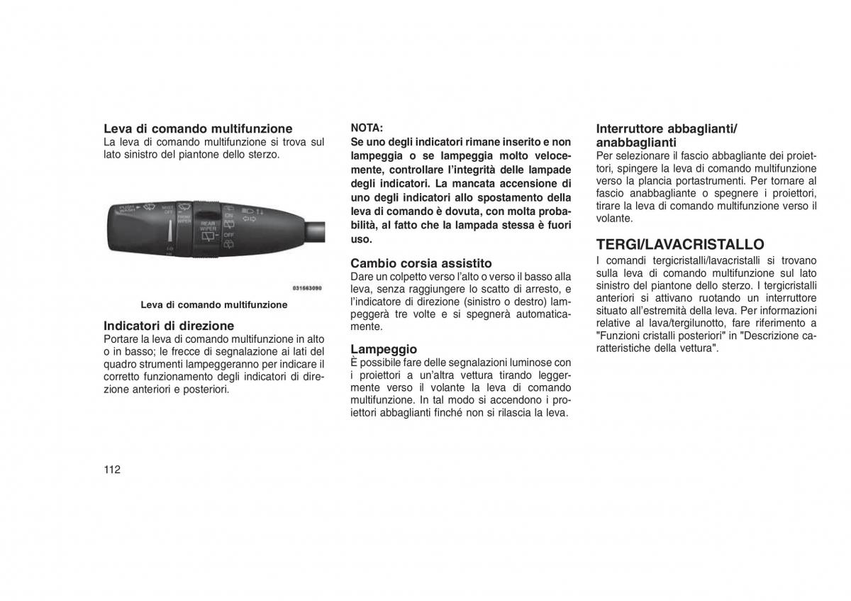 Jeep Grand Cherokee WK2 WH2 manuale del proprietario / page 116