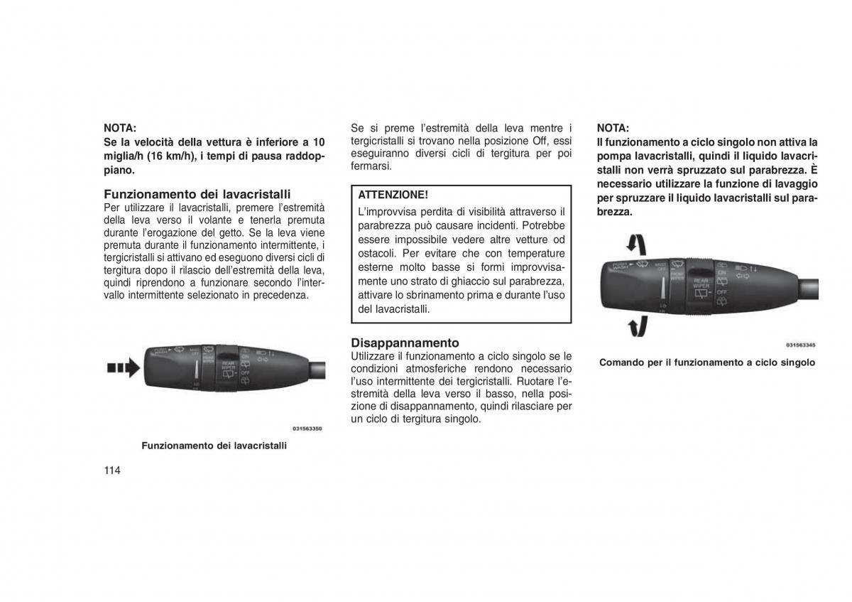 Jeep Grand Cherokee WK2 WH2 manuale del proprietario / page 118