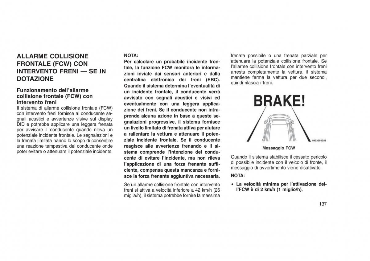 Jeep Grand Cherokee WK2 WH2 manuale del proprietario / page 141