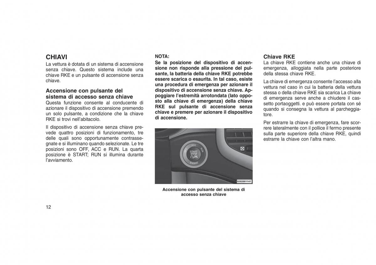 Jeep Grand Cherokee WK2 WH2 manuale del proprietario / page 16