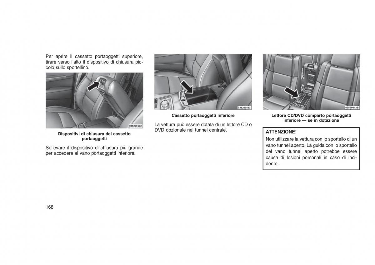 Jeep Grand Cherokee WK2 WH2 manuale del proprietario / page 172