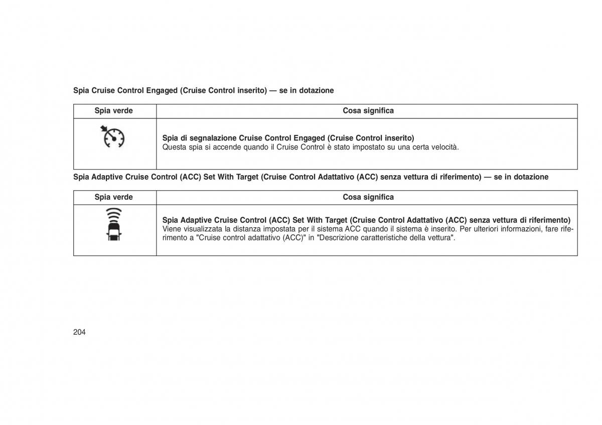 Jeep Grand Cherokee WK2 WH2 manuale del proprietario / page 208