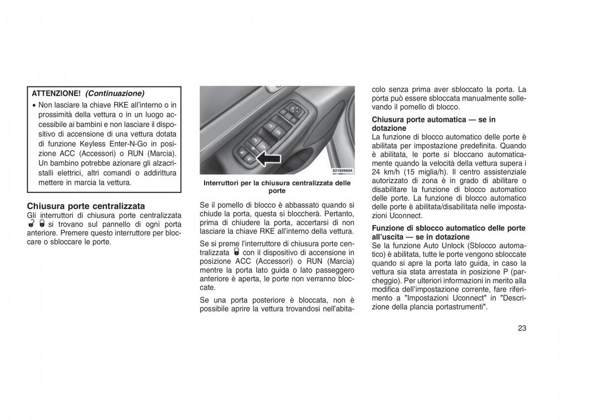 Jeep Grand Cherokee WK2 WH2 manuale del proprietario / page 27