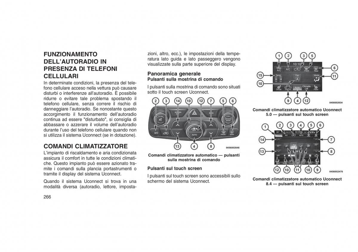 Jeep Grand Cherokee WK2 WH2 manuale del proprietario / page 270