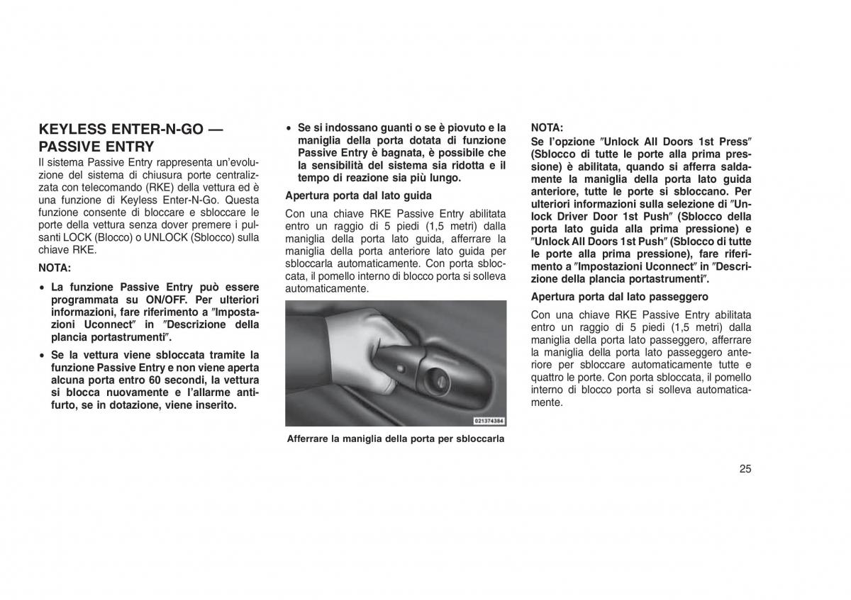 Jeep Grand Cherokee WK2 WH2 manuale del proprietario / page 29