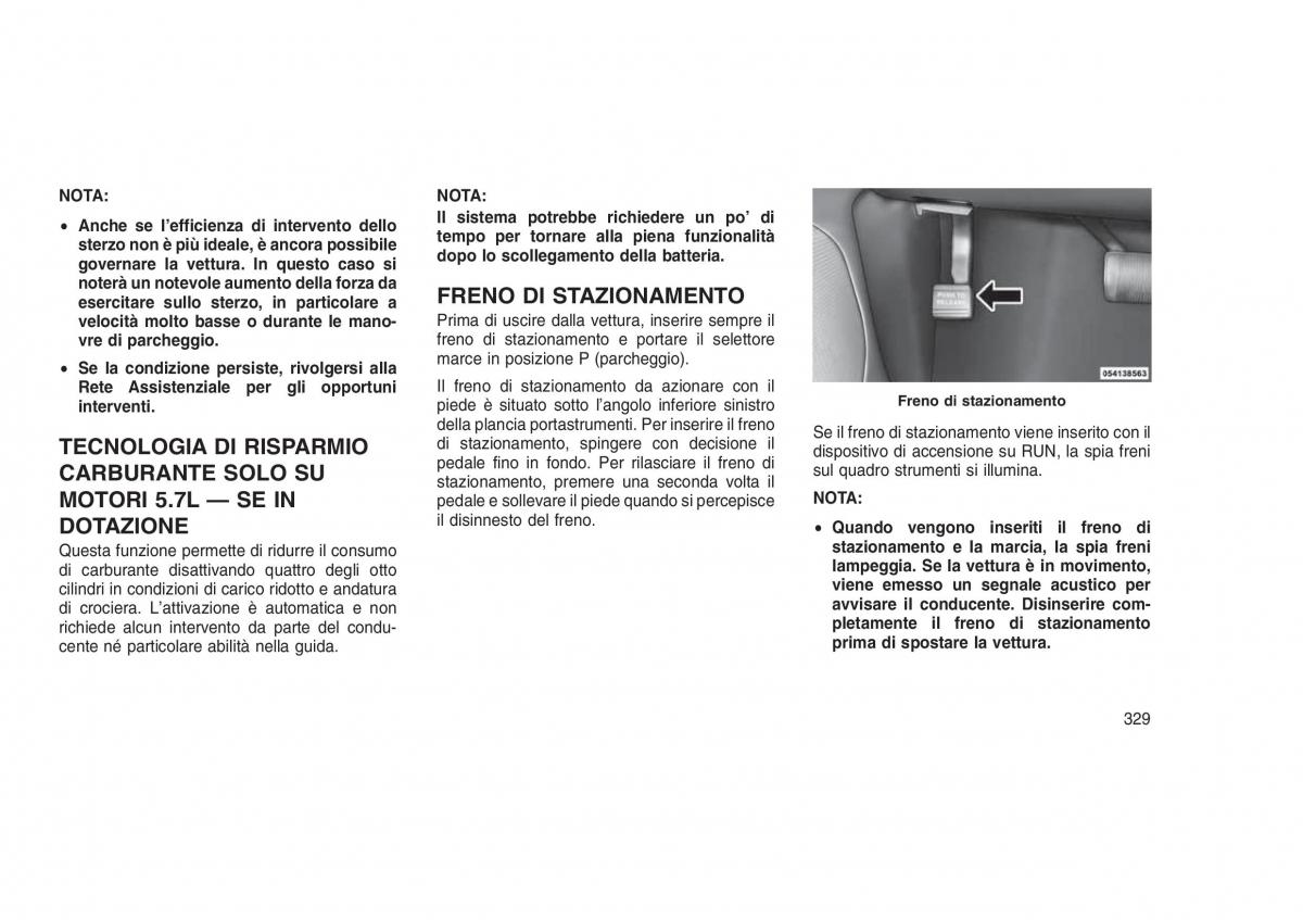 Jeep Grand Cherokee WK2 WH2 manuale del proprietario / page 333