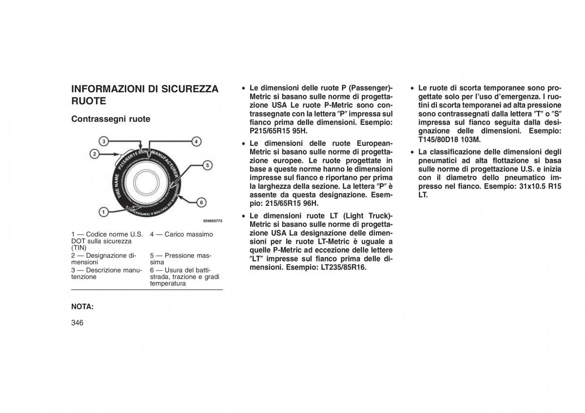 Jeep Grand Cherokee WK2 WH2 manuale del proprietario / page 350