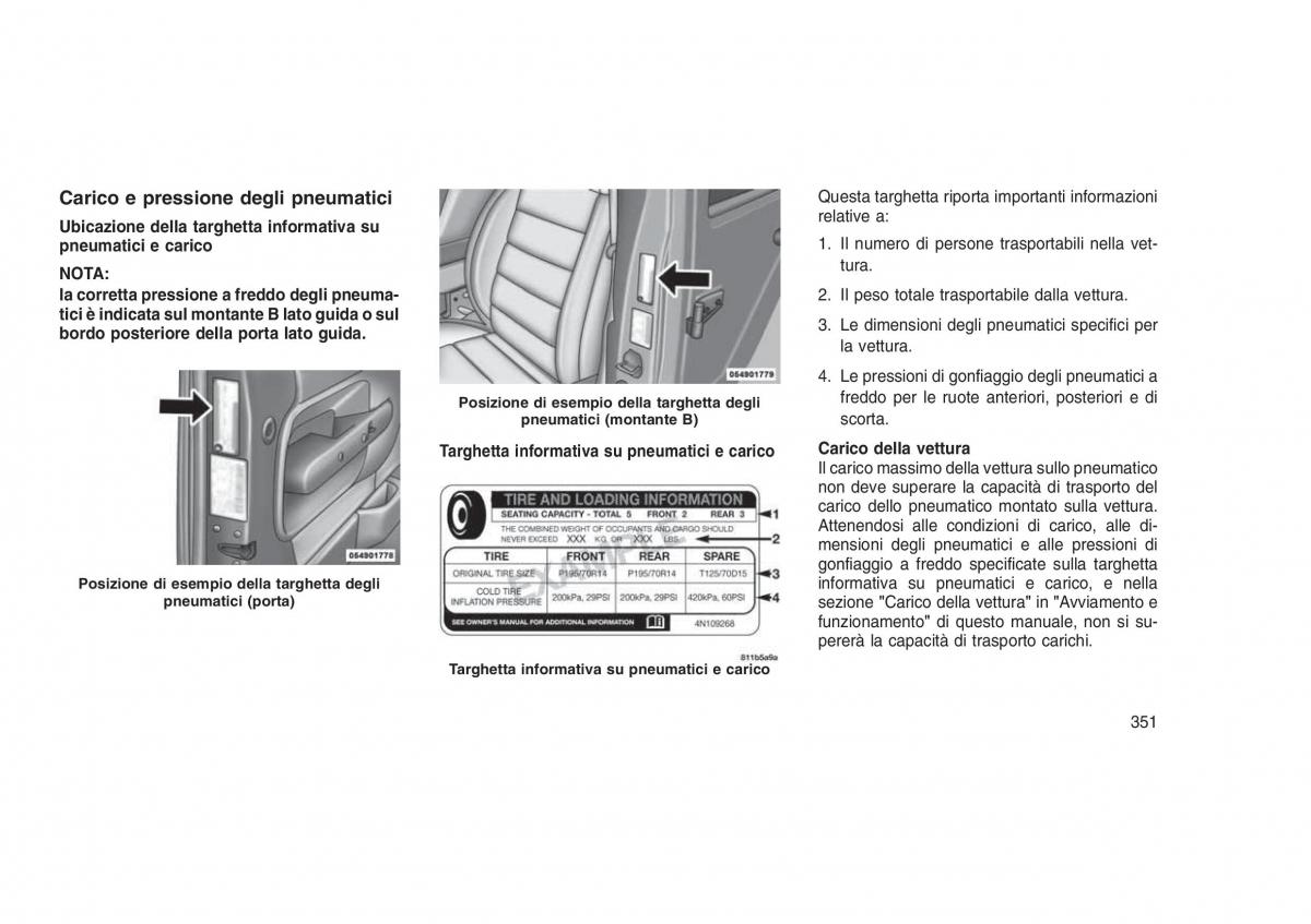 Jeep Grand Cherokee WK2 WH2 manuale del proprietario / page 355