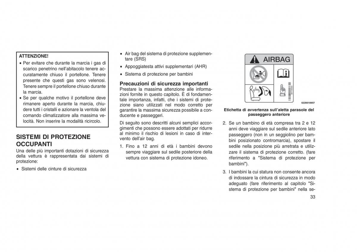 Jeep Grand Cherokee WK2 WH2 manuale del proprietario / page 37