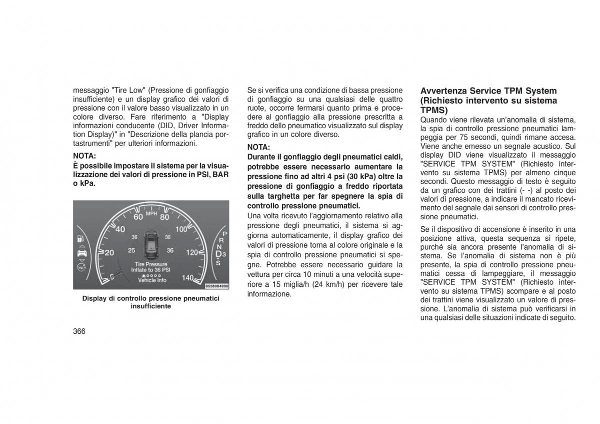 Jeep Grand Cherokee WK2 WH2 manuale del proprietario / page 370