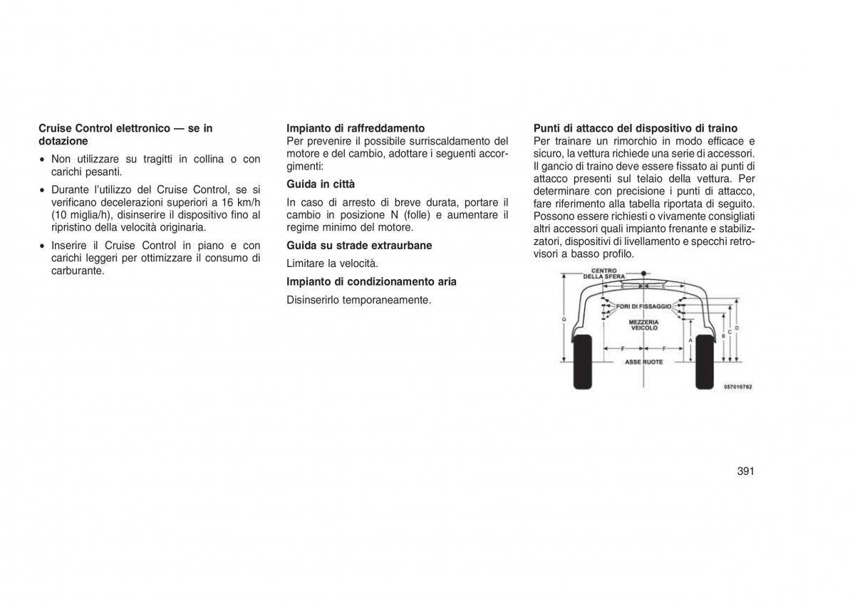 Jeep Grand Cherokee WK2 WH2 manuale del proprietario / page 395