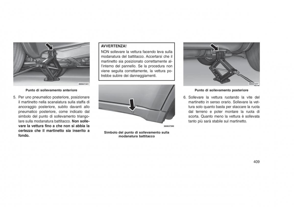 Jeep Grand Cherokee WK2 WH2 manuale del proprietario / page 413