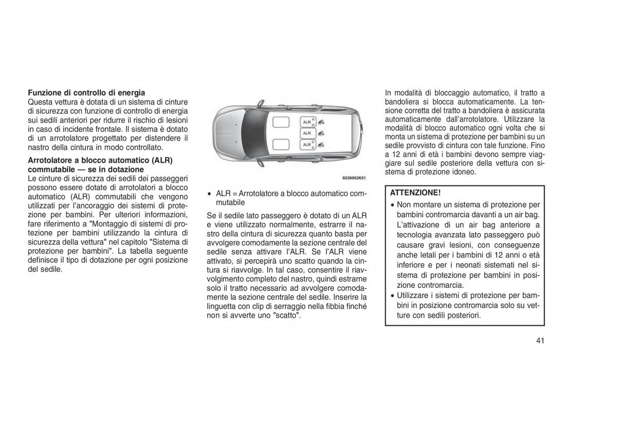 Jeep Grand Cherokee WK2 WH2 manuale del proprietario / page 45