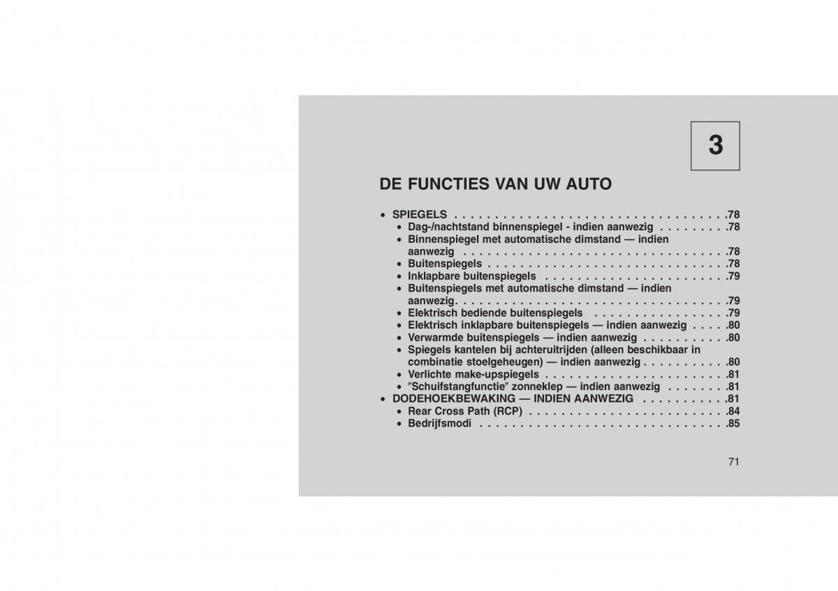 Jeep Grand Cherokee WK2 WH2 handleiding / page 75