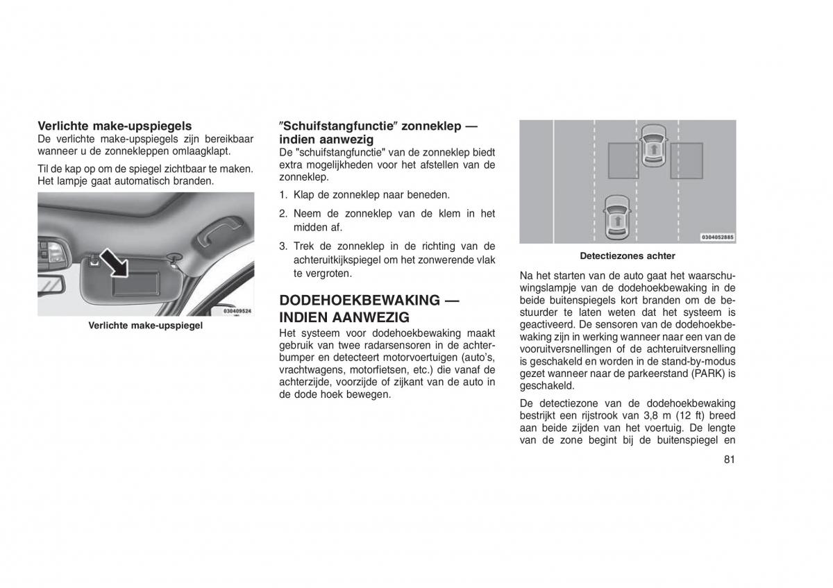 Jeep Grand Cherokee WK2 WH2 handleiding / page 85