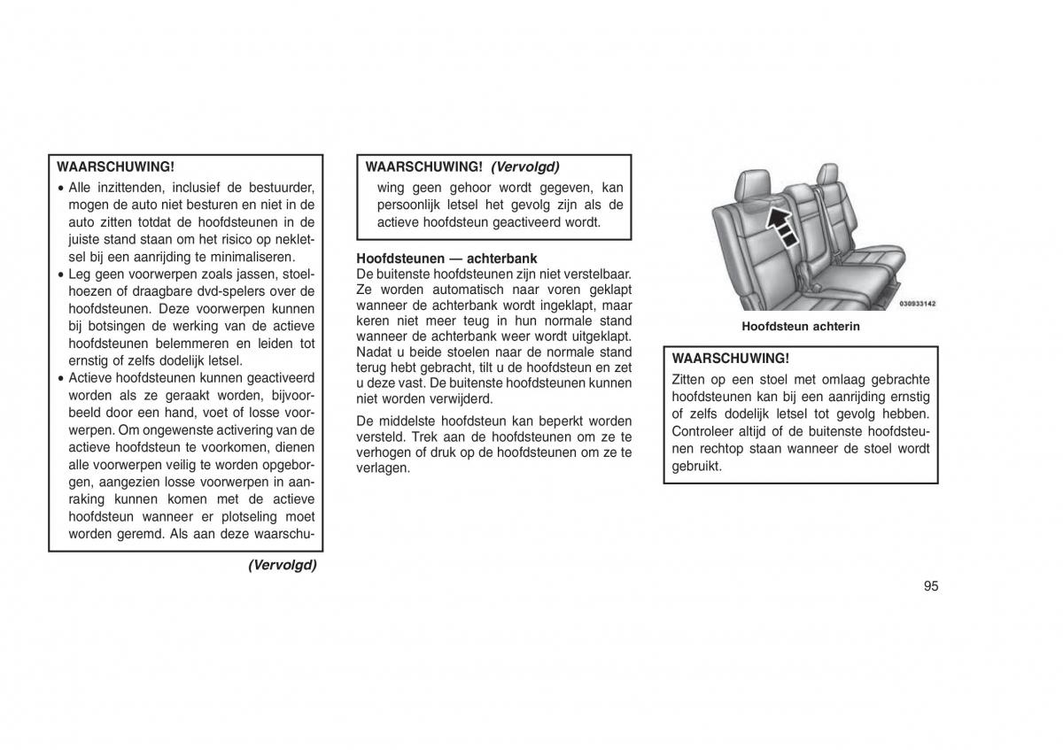 Jeep Grand Cherokee WK2 WH2 handleiding / page 99