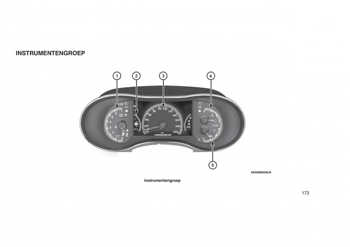 Jeep Grand Cherokee WK2 WH2 handleiding / page 177