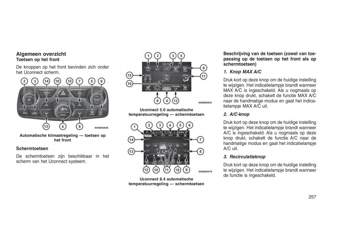 Jeep Grand Cherokee WK2 WH2 handleiding / page 261