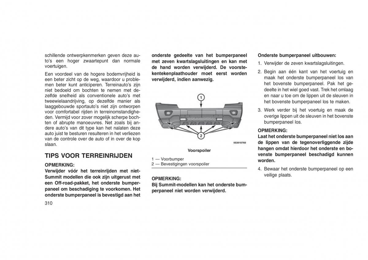 Jeep Grand Cherokee WK2 WH2 handleiding / page 314