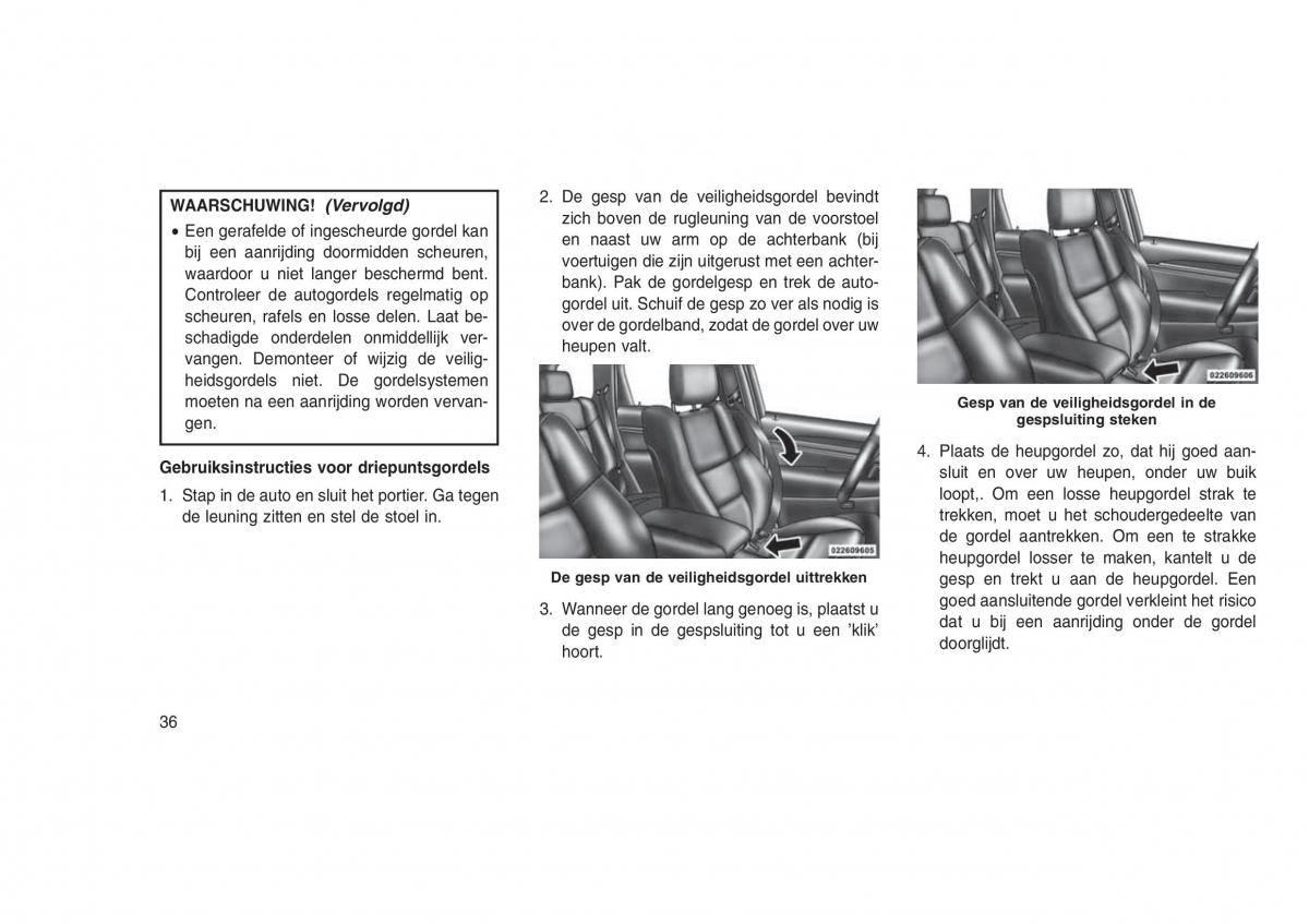 Jeep Grand Cherokee WK2 WH2 handleiding / page 40