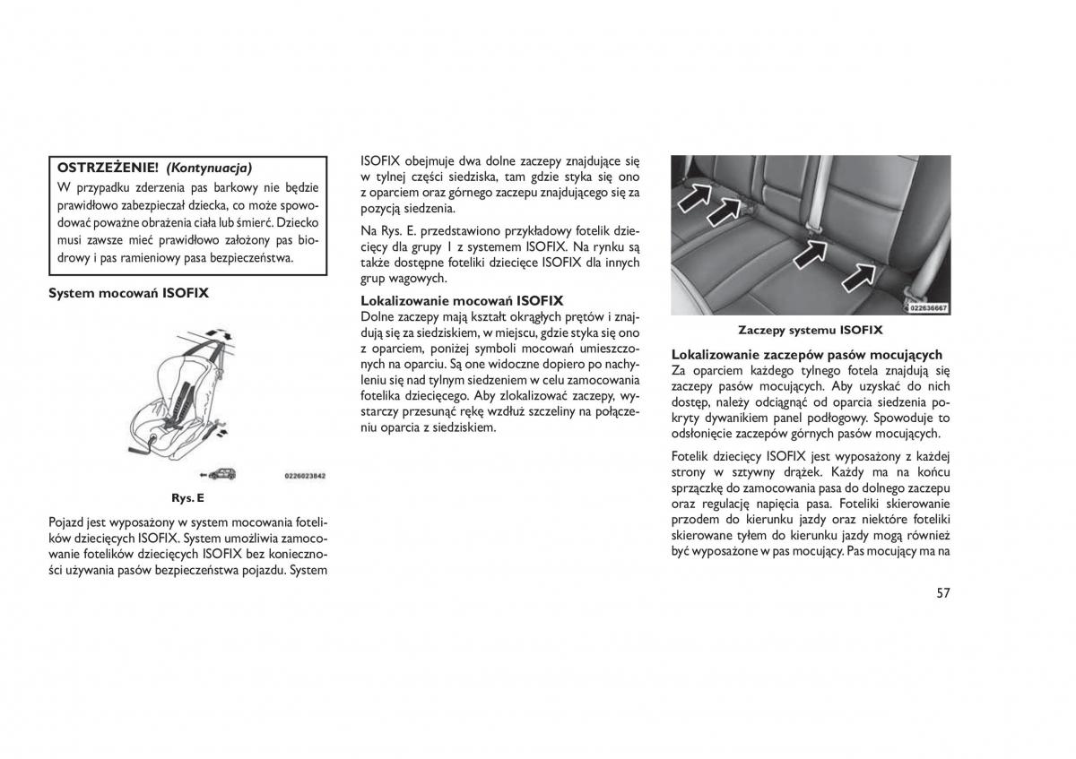 Jeep Grand Cherokee WK2 WH2 instrukcja obslugi / page 61