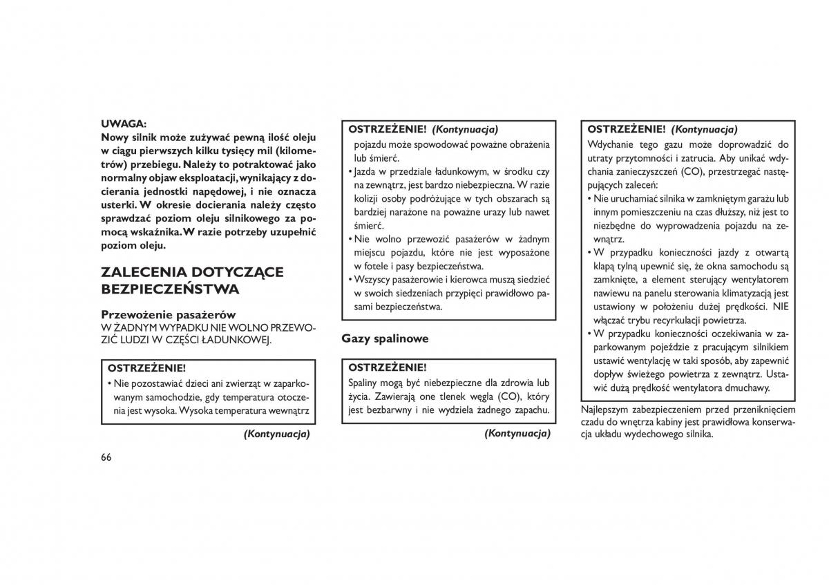 Jeep Grand Cherokee WK2 WH2 instrukcja obslugi / page 70