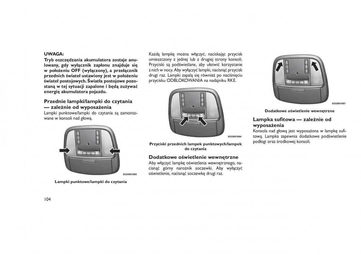 Jeep Grand Cherokee WK2 WH2 instrukcja obslugi / page 108