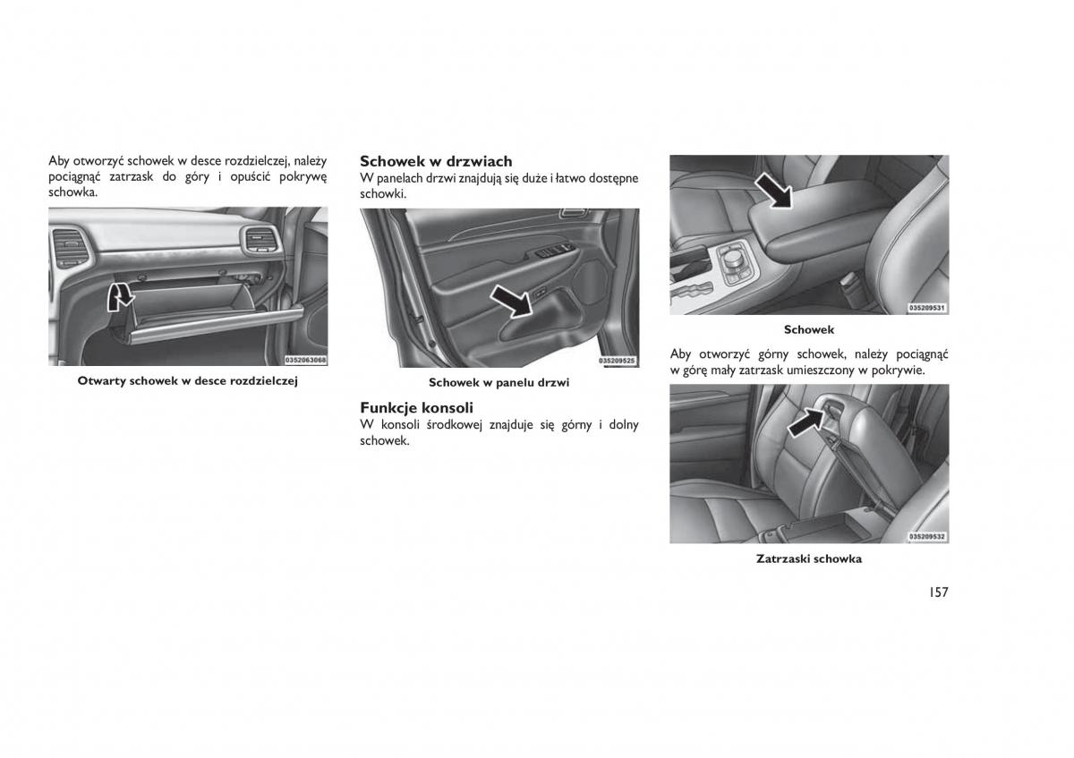 Jeep Grand Cherokee WK2 WH2 instrukcja obslugi / page 161